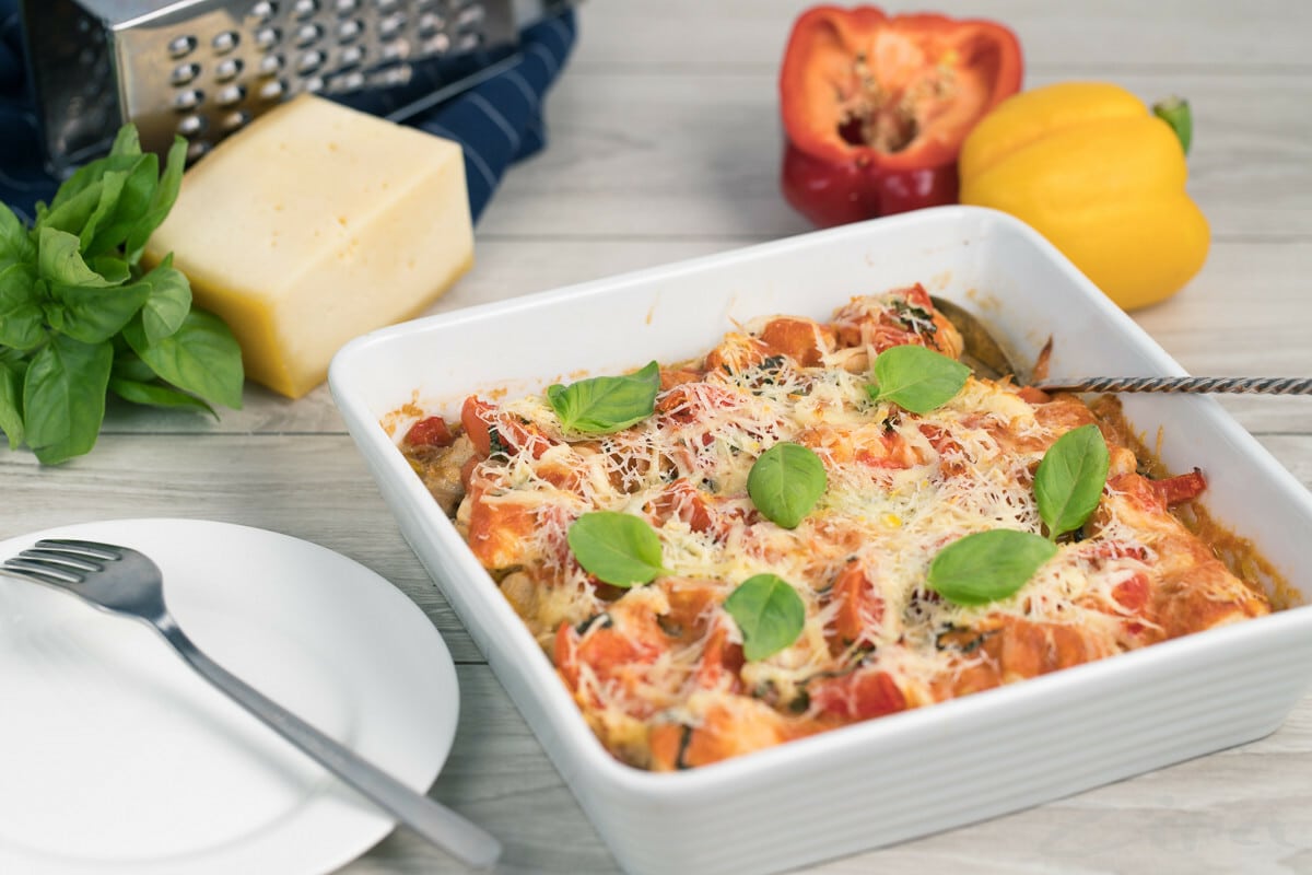 Nejlepší zapékaná z kuřete a zeleniny