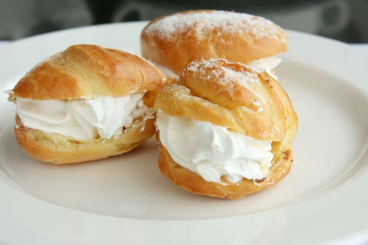 Jemné jako obláček. Jedno z nejlepších krémových pečiv.